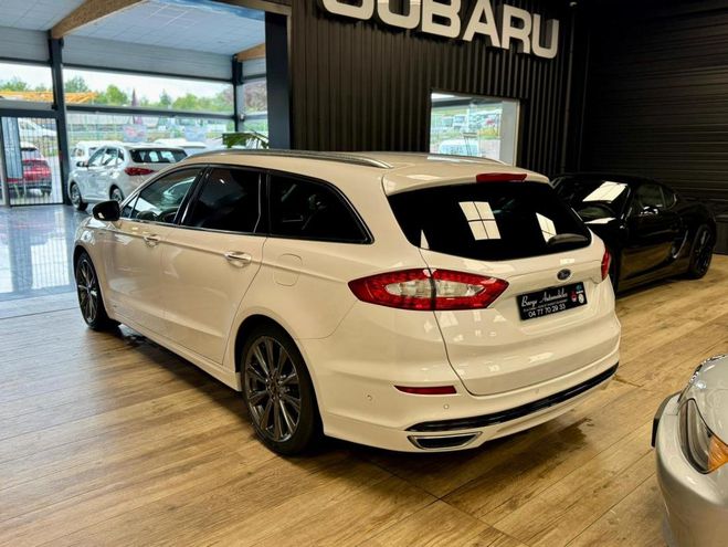Ford Mondeo IV (1) 2.0 TDCi 180ch SW Vignale i-AWD P Blanc Nacr de 2018