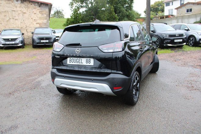 Opel Crossland X ELEGANCE ESSENCE 110 CV GPS CARPLAY USB  Noir Diamand de 2022