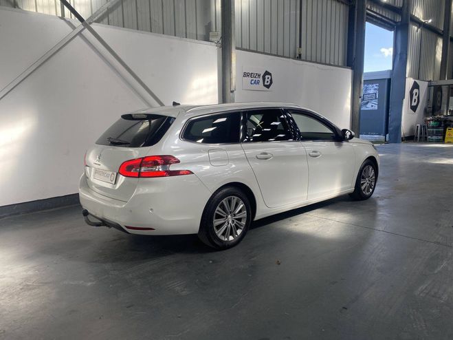 Peugeot 308 II 1.6 BlueHDi 120ch Allure EAT6 BLANC de 2018