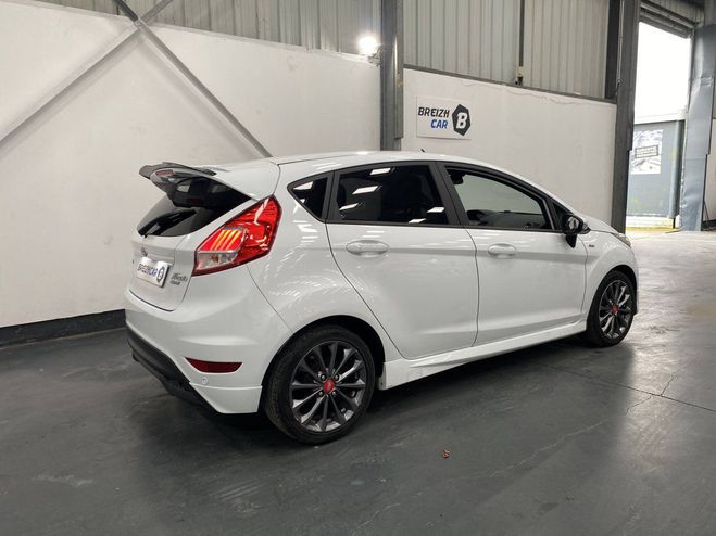 Ford Fiesta IV 1.0 EcoBoost 100ch ST Line PowerShift BLANC de 2017