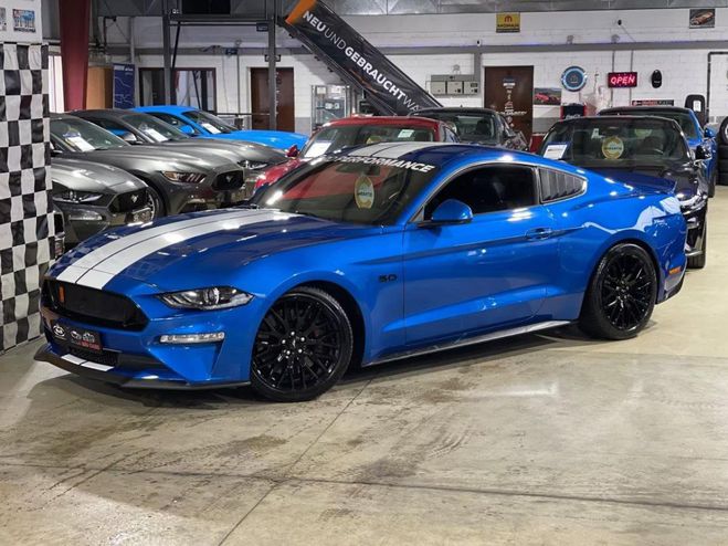 Ford Mustang Fastback 5.0 V8 Ti-VCT - 450 2015 COUPE  Bleu m�tallis� de 2020