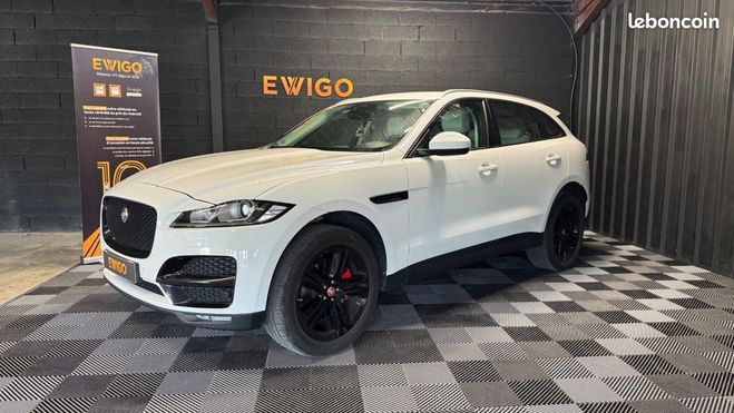 Jaguar F Pace 3.0 D 300 PRESTIGE AWD BVA Blanc de 2016