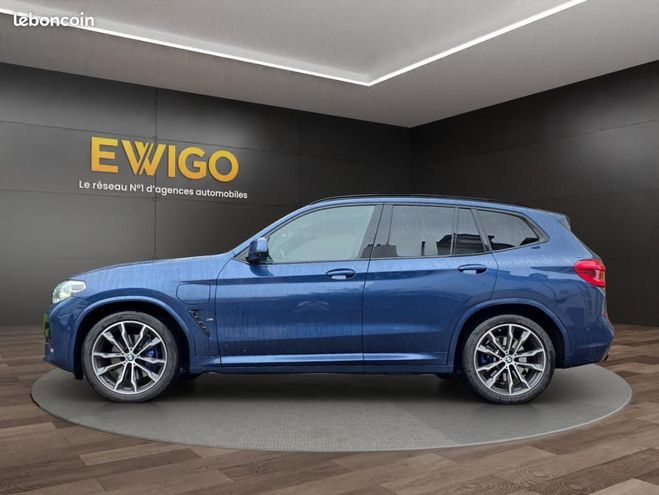 BMW X3 2.0 30e I 292 ch HYBRID M-SPORT XDRIVE B Bleu de 2020
