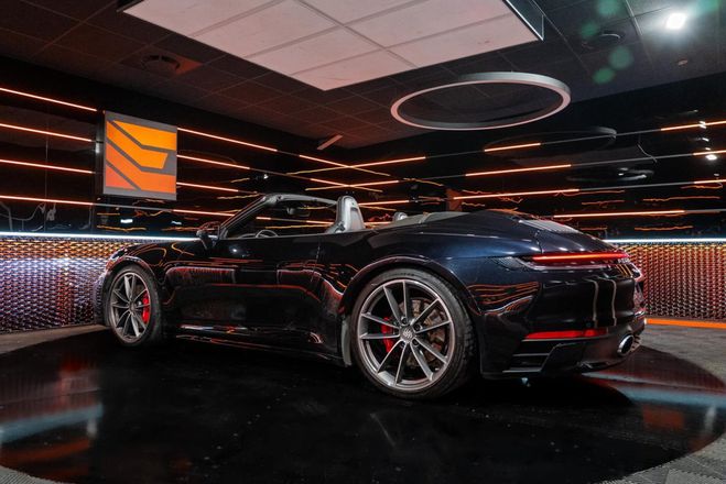 Porsche 911 992 CARRERA 4S CABRIOLET 3.0l 450ch PDK Noir Intense Mtal de 2019