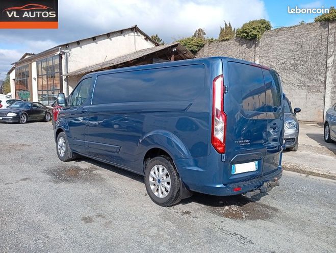Ford Transit Custom Fourgon Boite Automatique 170 cv  Bleu de 2018