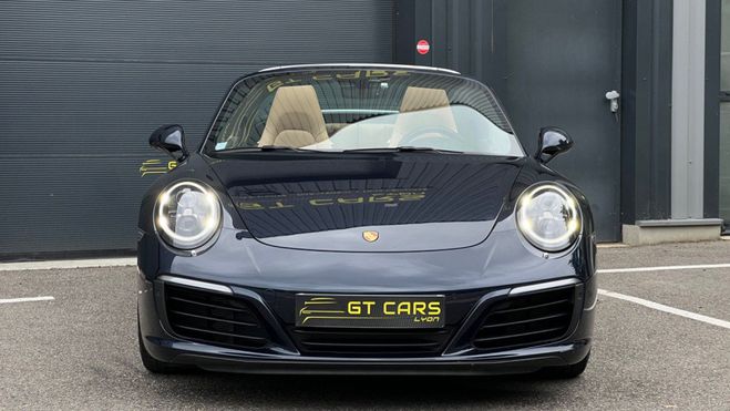 Porsche 911 Targa 4S - crdit 1577 euros par mois -  Bleu nuit de 2018