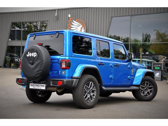 Jeep Wrangler 2.0i T 4xe - 380 BVA 4x4 2018 Unlimited  Bleu Mtallis de 2023