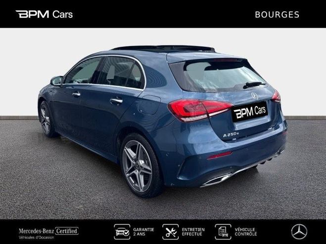 Mercedes Classe A 250 e 160 102ch AMG Line 8G-DCT 8cv Bleu Denim Mtallis de 2022