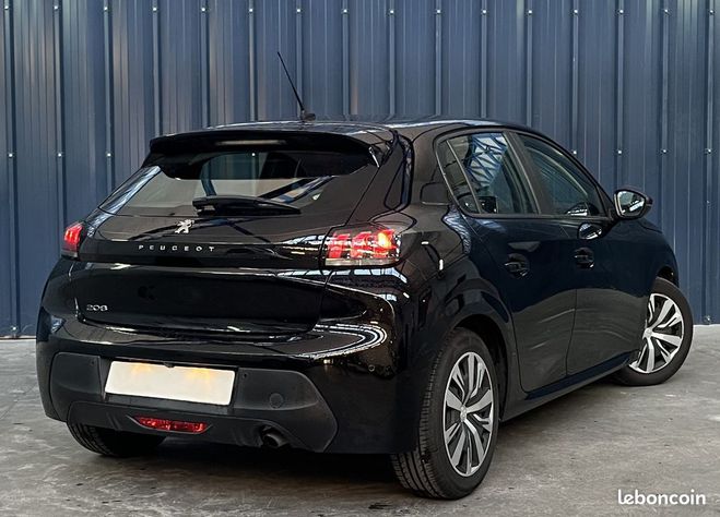 Peugeot 208 Active 100ch Essence Garantie 1 An Parfa Noir de 2020
