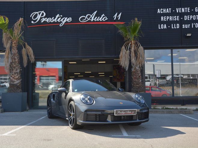 Porsche 911 992 Turbo S 3.8 650 CV PDK Toit ouvrant  Gris de 2020