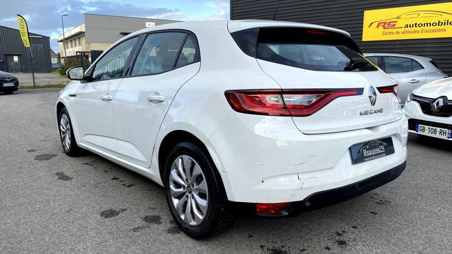 Renault Megane IV (BFB) 1.5 dCi 90ch energy Business BLANC de 2019