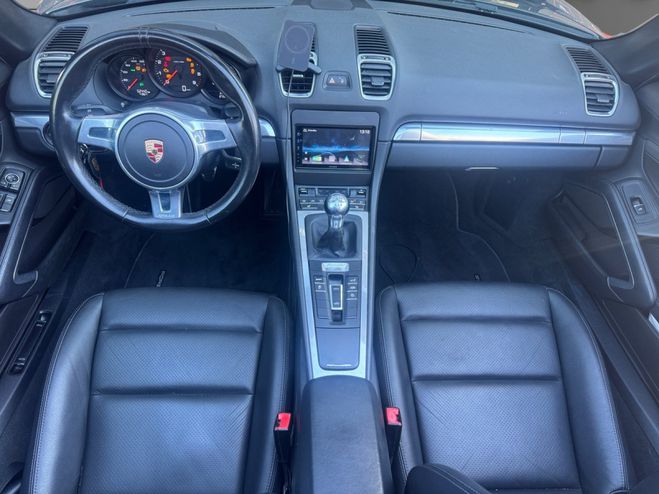 Porsche Boxster 2.7 265ch BVM6 PSE valves CarPlay jantes Gris de 2015