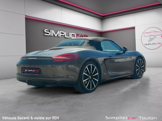 Porsche Boxster 2.7 265ch BVM6 PSE valves CarPlay jantes Gris de 2015