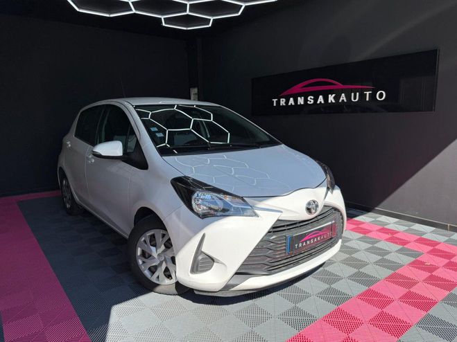 Toyota Yaris MY20 70 VVT-i France OFFRE SEPTEMBRE : - Blanc de 2020