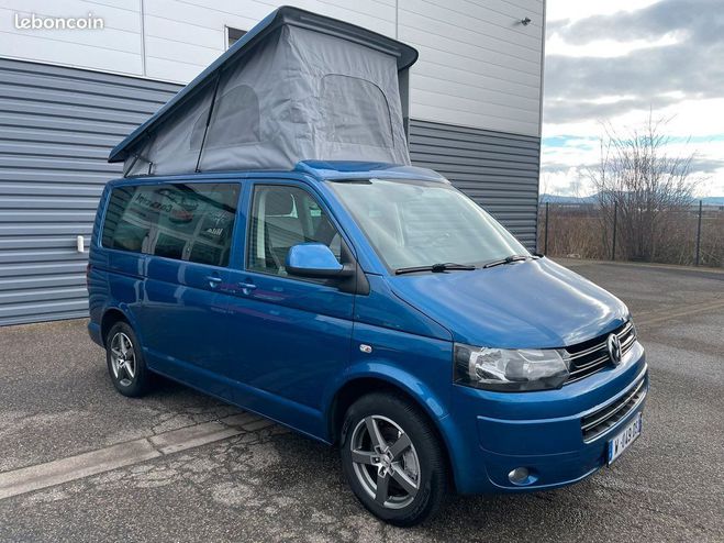 Volkswagen Multivan VW T5 2.0L TDi 140Ch REIMO 145mkm 4 moti Bleu de 2011