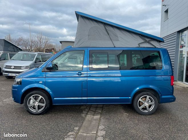 Volkswagen Multivan VW T5 2.0L TDi 140Ch REIMO 145mkm 4 moti Bleu de 2011
