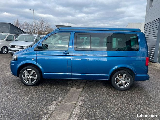 Volkswagen Multivan VW T5 2.0L TDi 140Ch REIMO 145mkm 4 moti Bleu de 2011