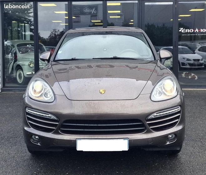 Porsche Cayenne 3.0 V6 TDI Grosse rvision faite Marron de 2011