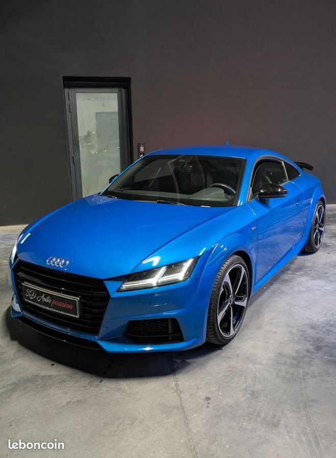 Audi TT Comptition 230ch S-Line S-tronic 6 Bleu de 2017