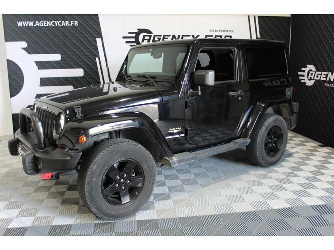 Jeep Wrangler 2.8 CRD 200 Ch BVM6 Sahara Noir mtallis de 2013