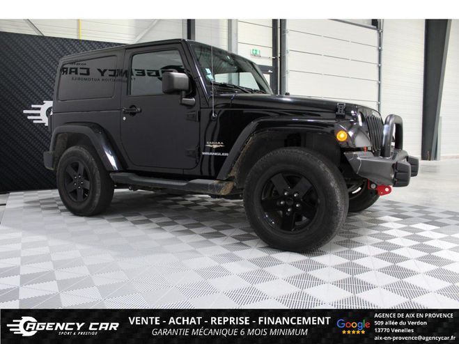 Jeep Wrangler 2.8 CRD 200 Ch BVM6 Sahara Noir mtallis de 2013