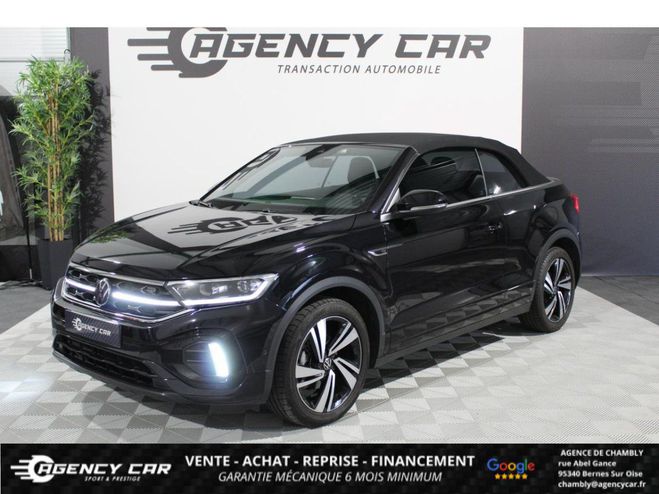 Volkswagen T Roc CABRIOLET R-Line 1.5 TSI 150CH BV DSG 7  NOIR de 2022