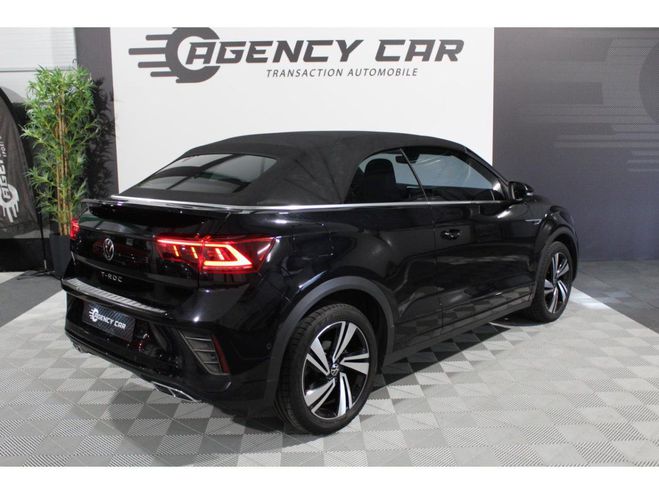 Volkswagen T Roc CABRIOLET R-Line 1.5 TSI 150CH BV DSG 7  NOIR de 2022