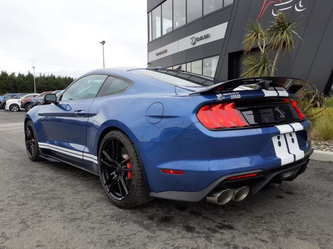 Ford Mustang Shelby GT500 V8 5.2L 760ch Bleu de 2020