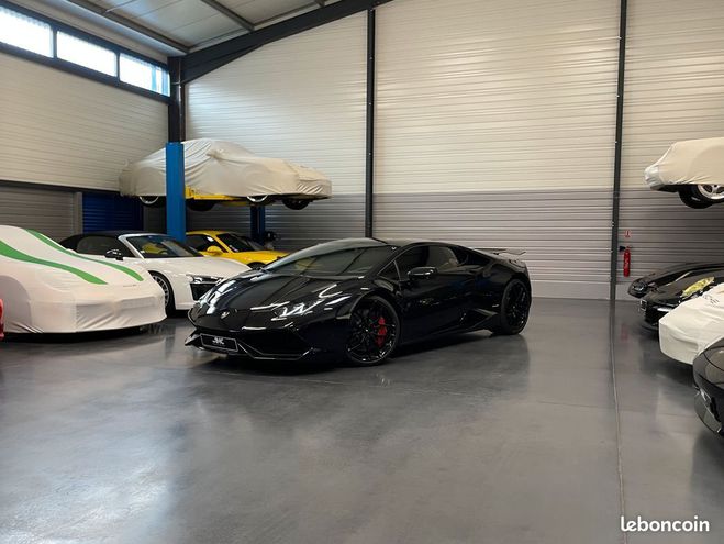 Lamborghini Huracan LP 610-4 ? V10 610 ch Suivi complet Gara Noir de 2015
