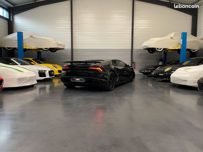 Lamborghini Huracan LP 610-4 ? V10 610 ch Suivi complet Gara Noir de 2015