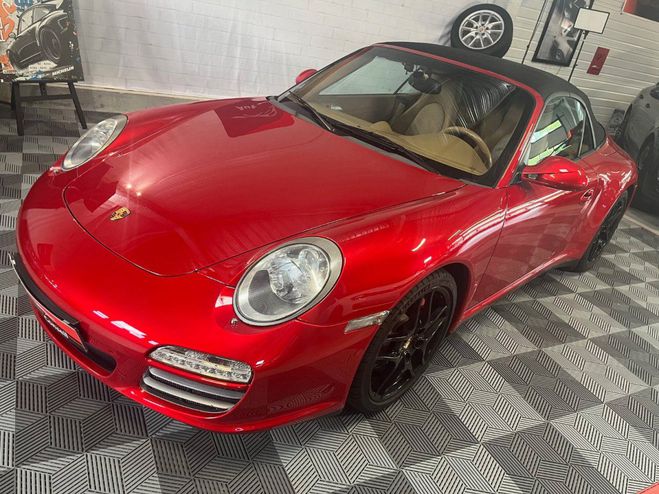 Porsche 911 997.2 4s Cabriolet PDK ROUGE FONCE de 2008