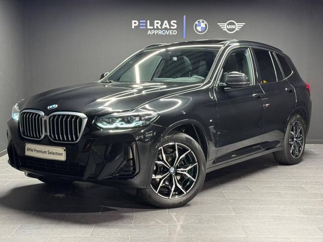 BMW X3 sDrive18d 150ch M Sport Saphirschwarz Mtallis de 2022