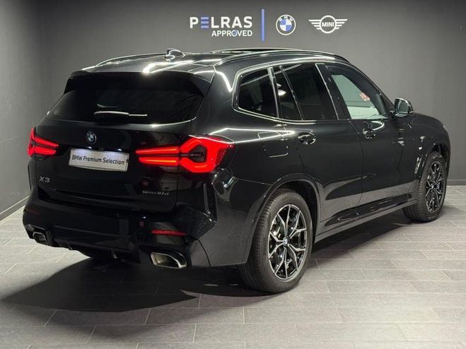 BMW X3 sDrive18d 150ch M Sport Saphirschwarz Mtallis de 2022