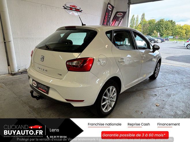 Seat Ibiza 1.2 TSI 90 CH MyCanal // 1ER MAIN /GPS / Blanc de 2017