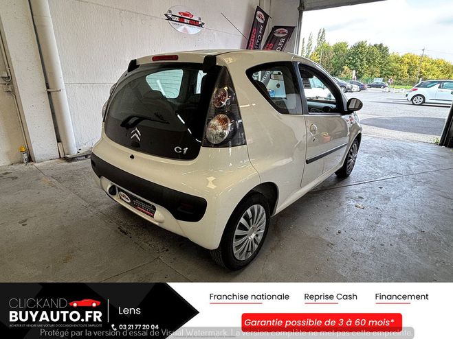 Citroen C1 1.0 68 CH // RADIO / VITRES AV ELECTRIQU Blanc Verni de 2009
