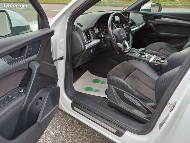 Audi Q5 tdi 190 quattro s line tronic 7 Blanc de 2017