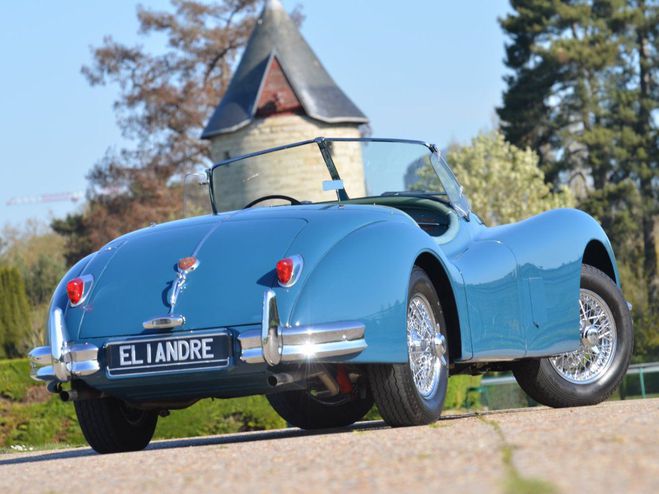 Jaguar XK 140 XK OTS SE Costwold Blue de 1957
