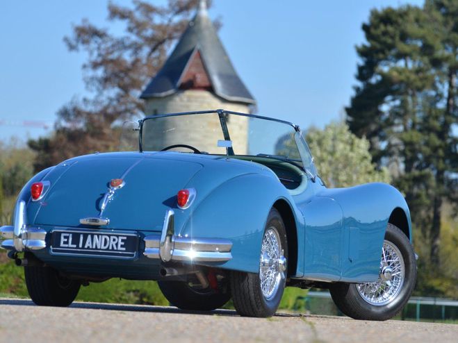 Jaguar XK 140 XK OTS SE Costwold Blue de 1957