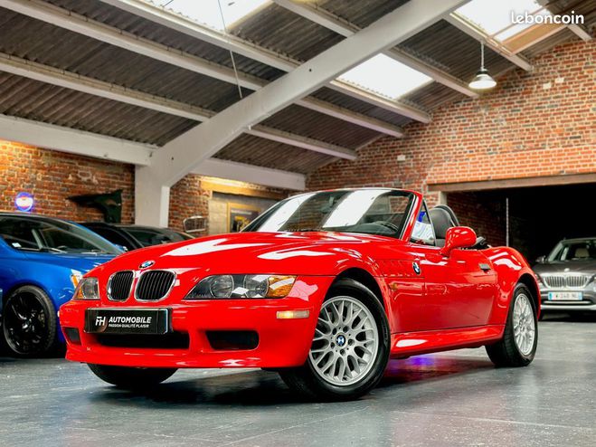 BMW Z3 Roadster 1.9L 118 ch 54 580 kms Hellrot  Rouge de 2001