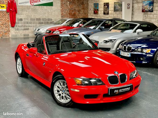 BMW Z3 Roadster 1.9L 118 ch 54 580 kms Hellrot  Rouge de 2001