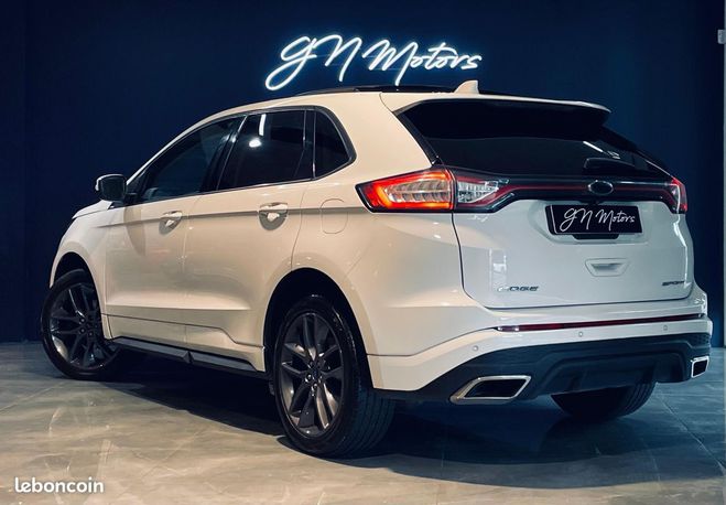 Ford Edge 2.0 tdci 210 awd sport powershift garant Blanc de 2016