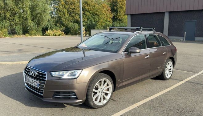 Audi A4 Avant 3.0 V6 TDI 218CH DESIGN LUXE S TRO Anthracite de 2016