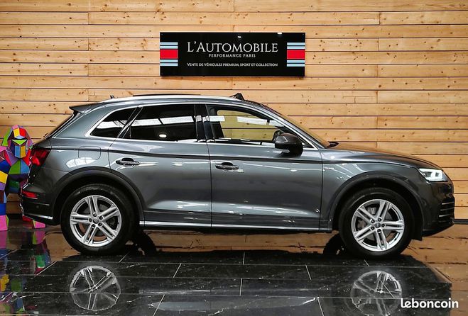 Audi Q5 40 tdi quattro s-line 204 Gris de 2020