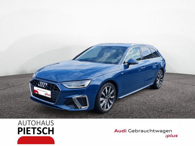 Audi A4 Avant 40 TFSI S line Business 360 MMI Bleu Mtallique de 