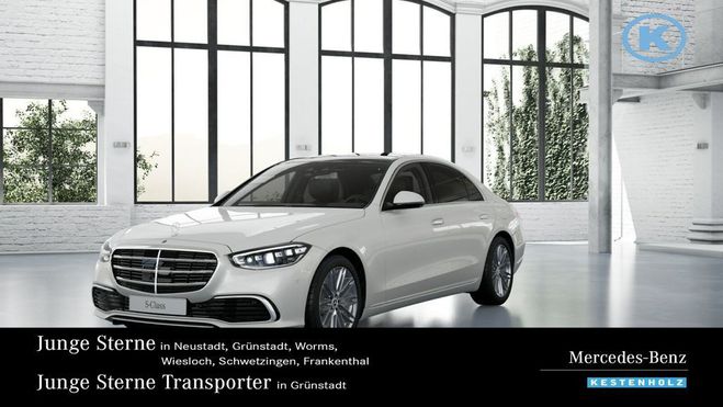 Mercedes Classe S 580 e DISTRO PANO BURME HUD Blanc Mtallique de 