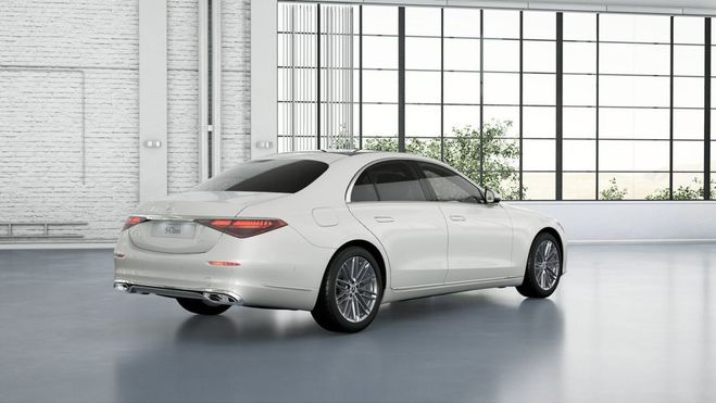 Mercedes Classe S 580 e DISTRO PANO BURME HUD Blanc Mtallique de 