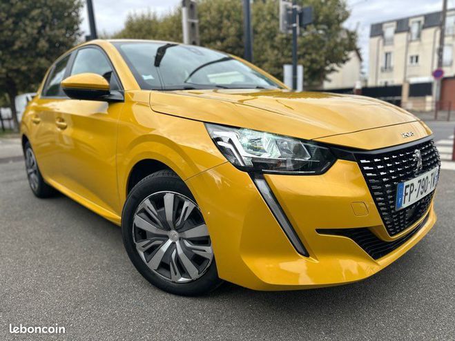 Peugeot 208 boite automatique 100ch Jaune de 2020