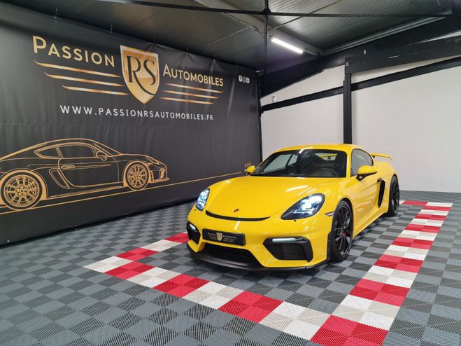 Porsche 718 CAYMAN GT4 4.0L 420 CH ? Manuelle / Pack Jaune Racing de 2019
