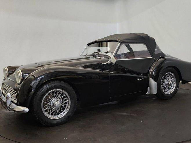 Triumph TR3  Noir de 1959