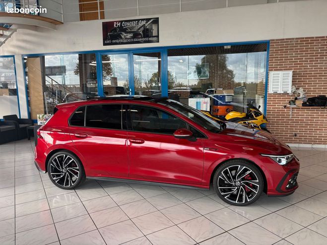 Volkswagen Golf VIII GTI 2.0 TSI DSG GPS-LED-VIRTUAL-TOI Rouge de 2021